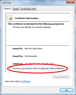 Tools to generate private key from ssl cert windows 7